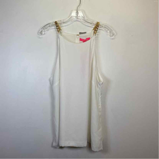 Pre-Owned Size 16/XL Lilly Pulitzer White Top