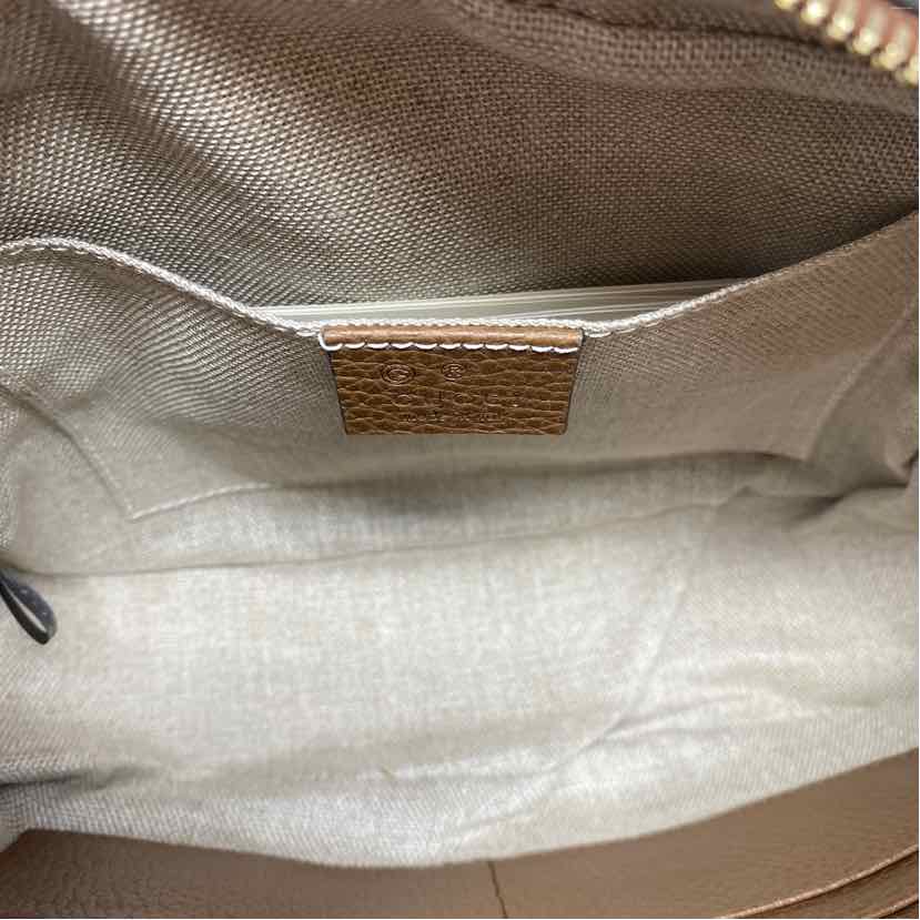 Pre-Owned Gucci Monogram Canvas Designer Handbag