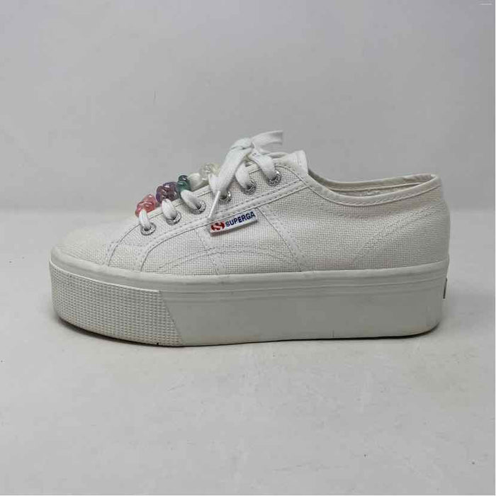 Pre-Owned Shoe Size 8.5 Superga White Sneaker