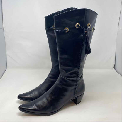 Pre-Owned Shoe Size 8.5 Arturo Chiang Black Boots