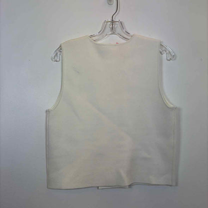 Pre-Owned Size L Miss Love White Top