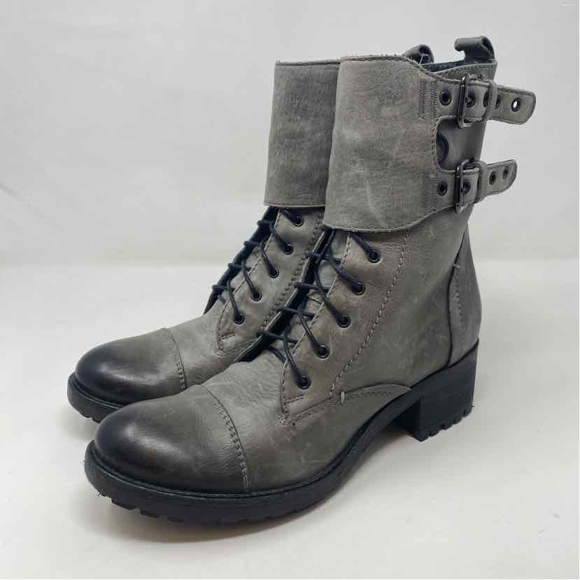 Pre-Owned Shoe Size 8.5 Alberto Fermani Grey Boots
