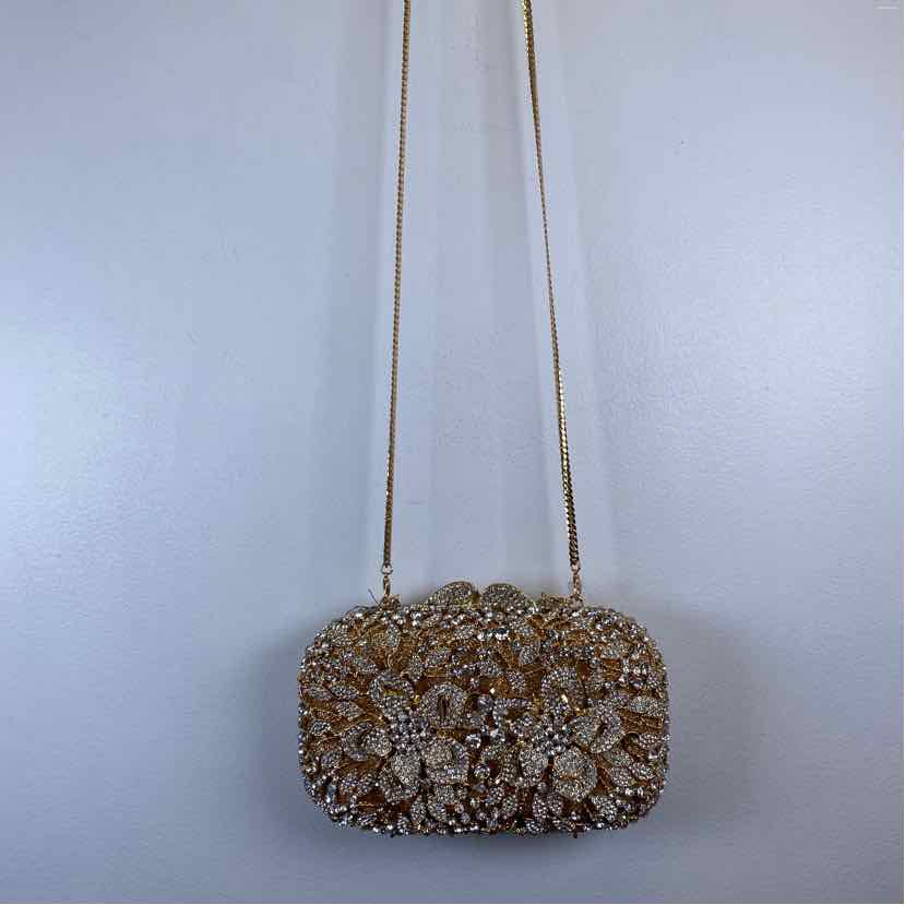 Pre-Owned Boutique Gold Metal Handbag
