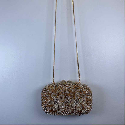 Pre-Owned Boutique Gold Metal Handbag