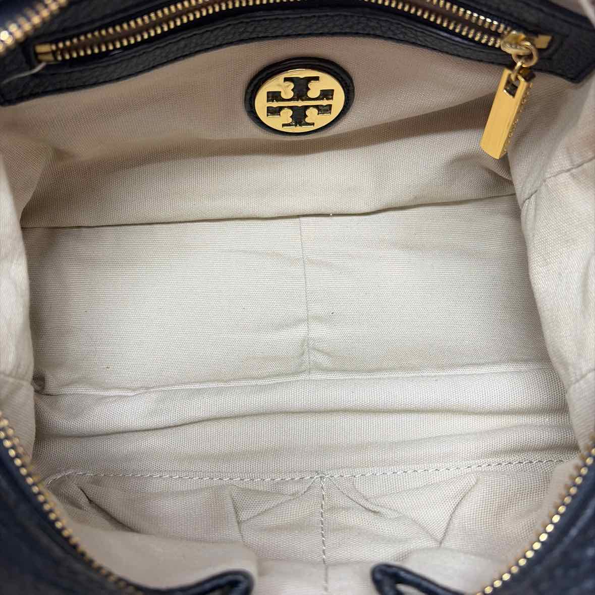 Pre-Owned Tory Burch Black Leather Handbag