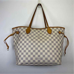 Pre-Owned Louis Vuitton Damier Azur Canvas Designer Handbag