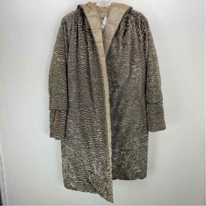 Pre-Owned Size 6/M Max Mara Silver Coat