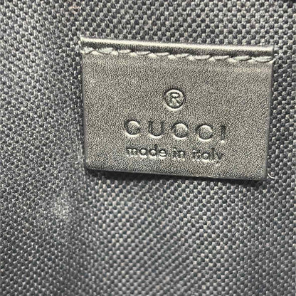 Pre-Owned Gucci Black Canvas Designer Handbag