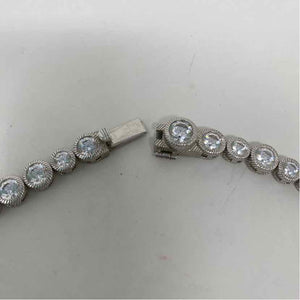 Pre-Owned Judith Ripka Sterling Silver Silver Necklace