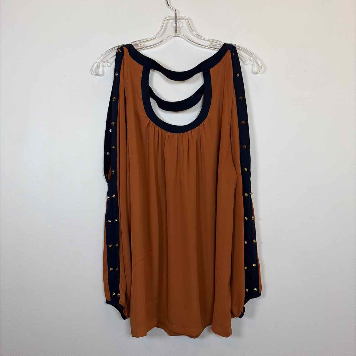 Pre-Owned Size L Hommage Cognac Top