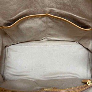 Pre-Owned MCM Cognac Leather Designer Handbag