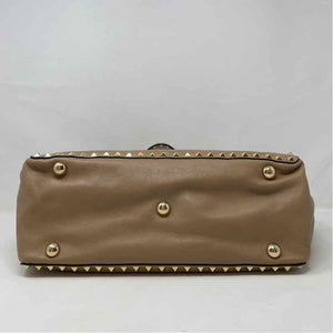 Pre-Owned Valentino Tan Leather Designer Handbag