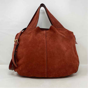 Pre-Owned Vince Camuto Burgundy Suede Handbag