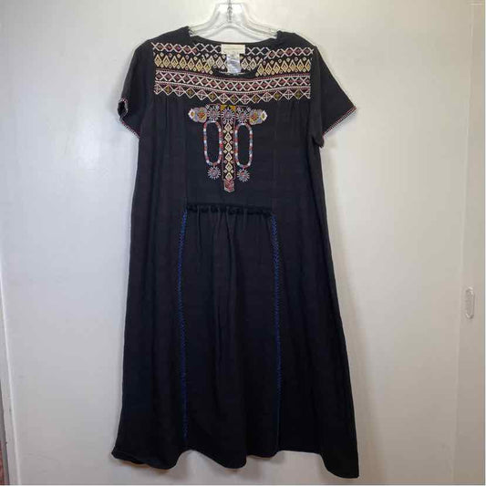 Pre-Owned Size L coreylynncalter Black Casual Dress