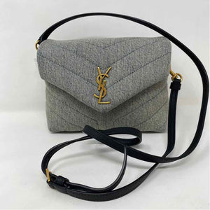 Pre-Owned Saint Laurent Denim Denim Designer Handbag