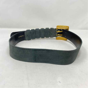 Pre-Owned Escada Grey Leather Belt