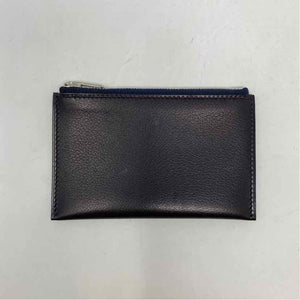 Pre-Owned Hermes Navy Leather Designer Wallet