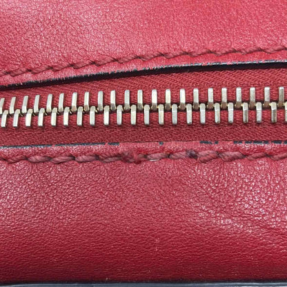Pre-Owned Valentino Red Leather Designer Handbag