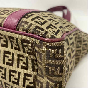 Pre-Owned Fendi Monogram Canvas Handbag