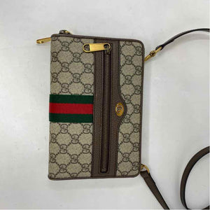 Pre-Owned Gucci Monogram Canvas Designer Handbag