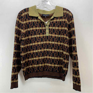 Pre-Owned Size M Kathie K Brown Sweater