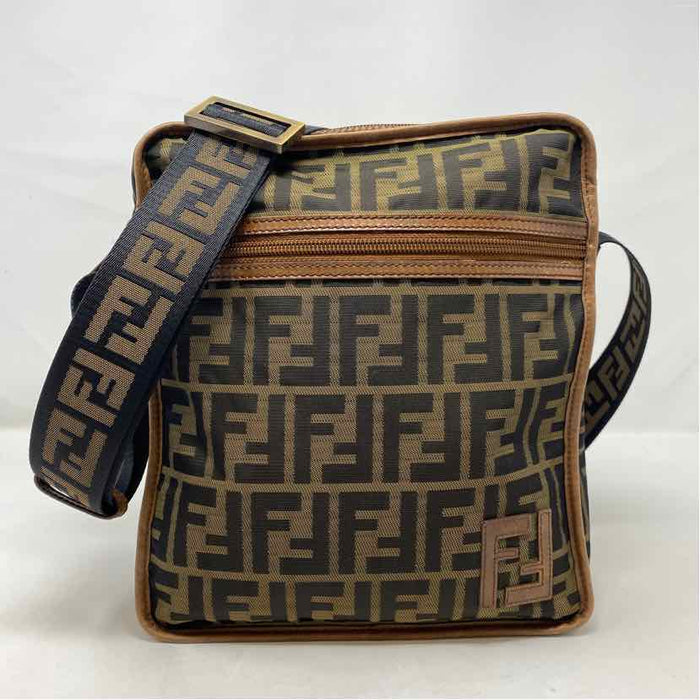 Pre-Owned Fendi Monogram Canvas Designer Handbag