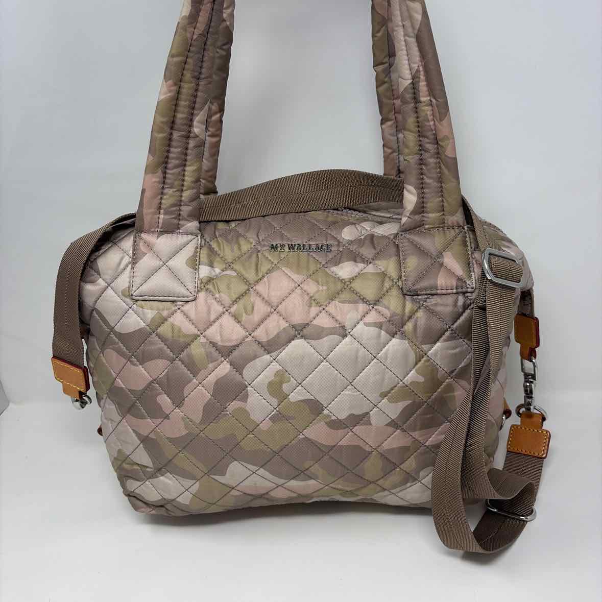 Pre-Owned MZ Wallace Green Multi Nylon Handbag