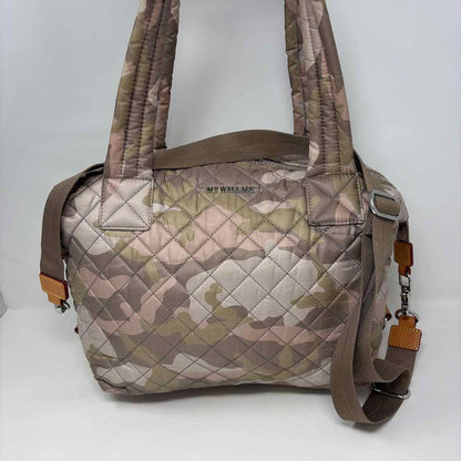 Pre-Owned MZ Wallace Green Multi Nylon Handbag