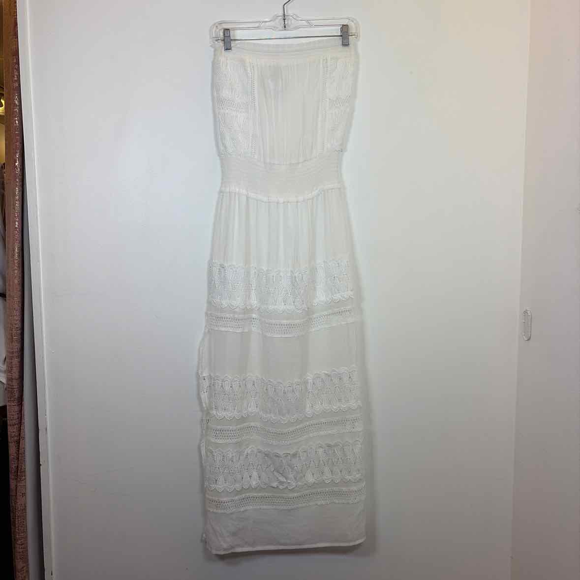 Pre-Owned Size S Elan White Casual Dress
