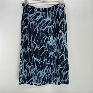 Pre-Owned Size 4/S Halston Heritage Blue Skirt