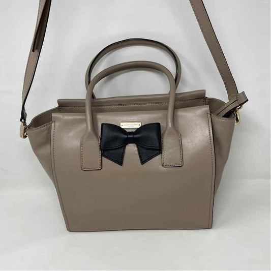 Pre-Owned Kate Spade Taupe Leather Handbag