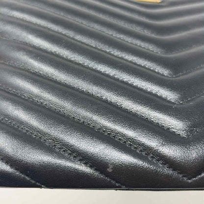 Pre-Owned Saint Laurent Black Leather Designer Handbag