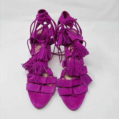 Pre-Owned Shoe Size 7.5 Loeffler Randall Magenta Heels