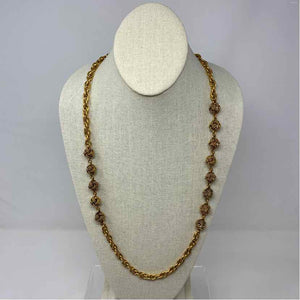 Pre-Owned Chanel Gold Metal Designer Jewelry