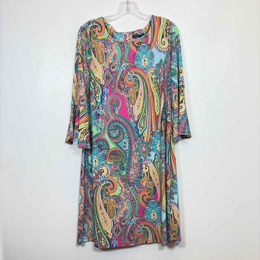 Pre-Owned Size 12/L Tommy Hilfiger Multi Casual Dress