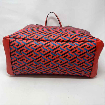 Pre-Owned Versace Multi Leather Designer Handbag