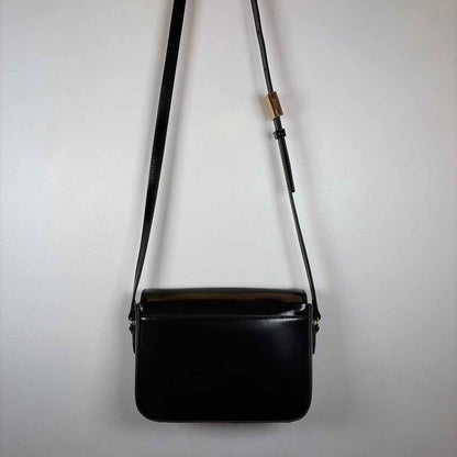 Pre-Owned J Crew Black Patent Handbag