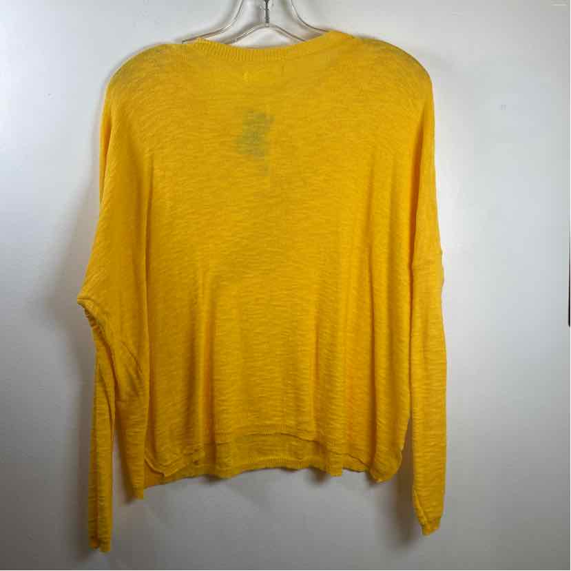 Pre-Owned Size XS Stitch Drop Yellow Top