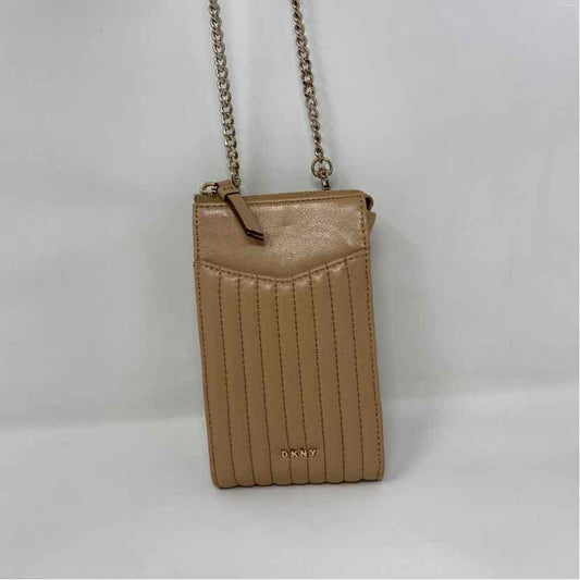 Pre-Owned DKNY Camel Leather Handbag