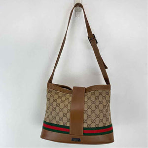 Pre-Owned Gucci Monogram Canvas Designer Handbag