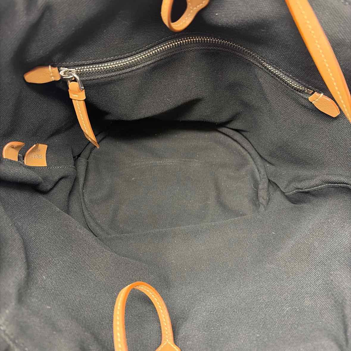 Pre-Owned Prada Black Canvas Designer Handbag