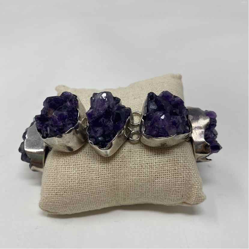 Pre-Owned Charles Albert Purple Stones Bracelet