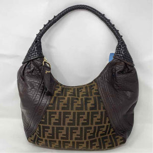 Pre-Owned Fendi Monogram Canvas Designer Handbag