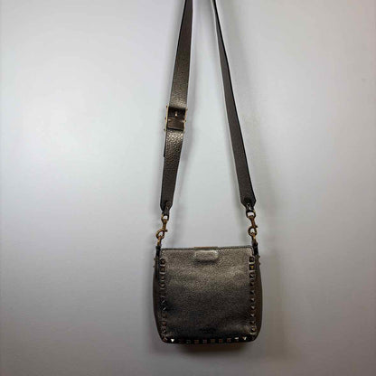 Pre-Owned Valentino Gold Leather Designer Handbag