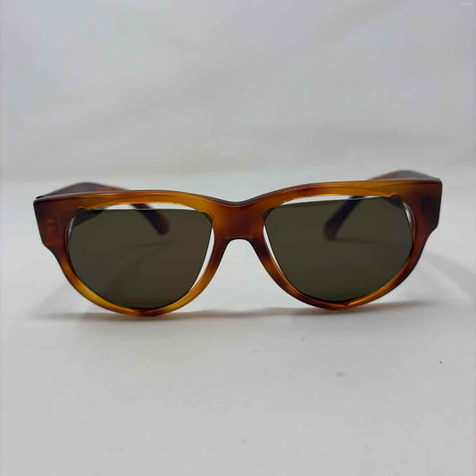 Pre-Owned Maison Margiela Brown Plastic Designer Sunglasses