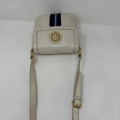 Pre-Owned Tommy Hilfiger Cream Leather Handbag