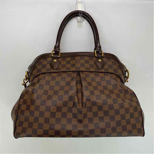 Pre-Owned Louis Vuitton Damier Eben Canvas Designer Handbag