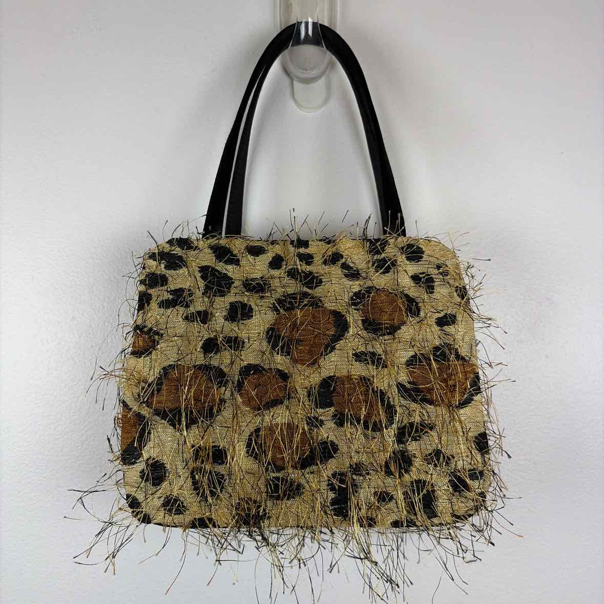 Pre-Owned Julie Feldman Cheetah Fabric Handbag