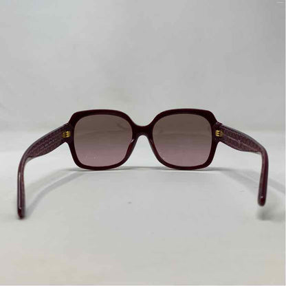 Pre-Owned Tory Burch Red Plastic Designer Sunglasses