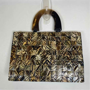 Pre-Owned Artmosphere Brown Multi Shell Handbag